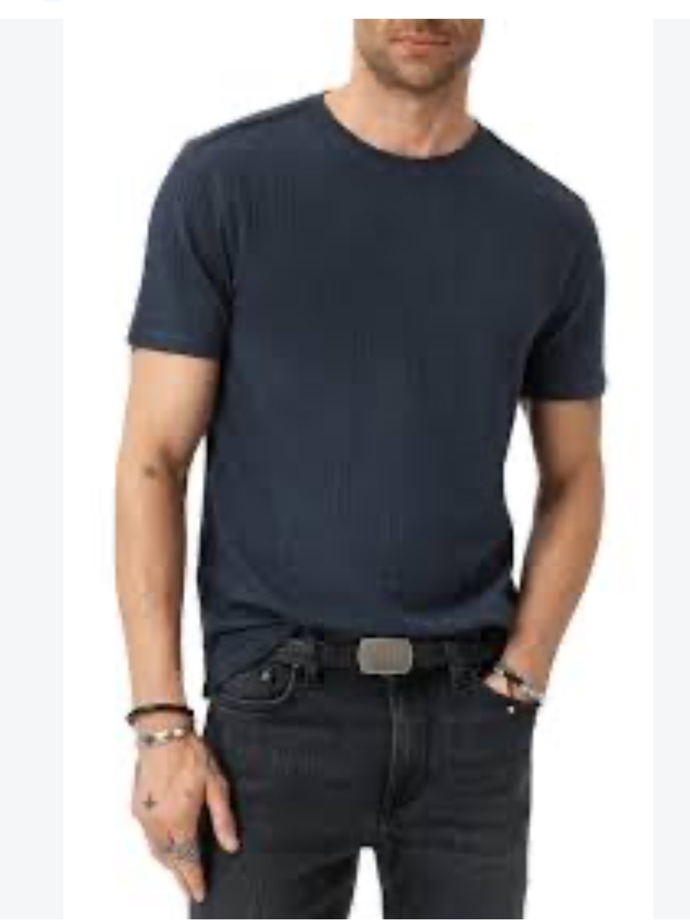 John Varvatos Short Sleeve Crew Tee fitted Large